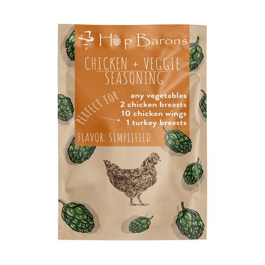 Seasoning For Vegetables | Chicken & Veggie Seasoning | Hop Barons