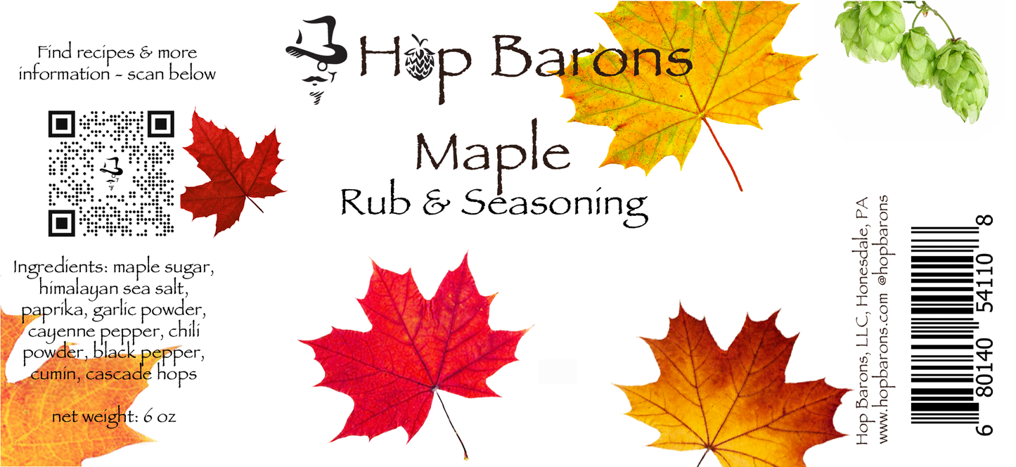 Maple Rub for BBQ Chicken - Seasonal Sensation! | Hop Barons