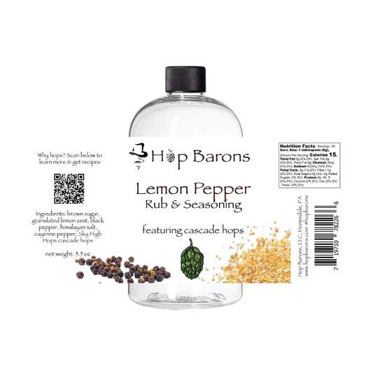 Lemon Pepper Rub & Seasoning